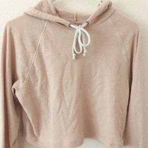 H&M light pink hoodie XS